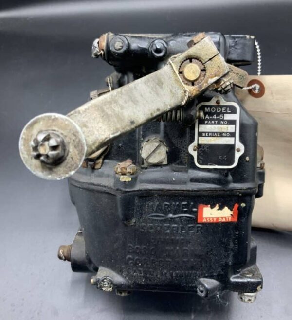 Marvel Schebler MA-4-5 Lycoming P/N 10-3965-12 Alt: 10-4893-1 & 10-4893 641139