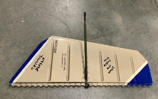 Beechcraft 95 Rudder Trim Tab Assembly