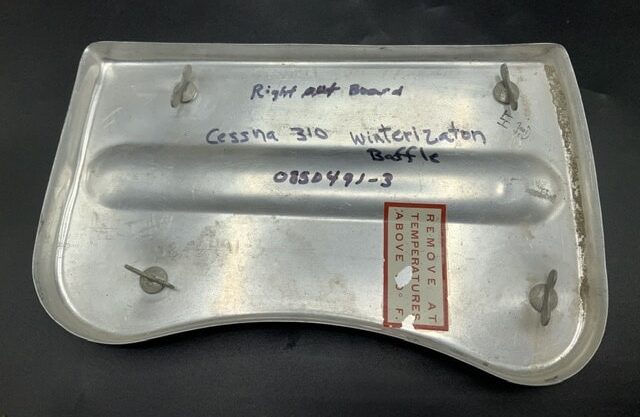 Cessna 310 Winterization Baffle
