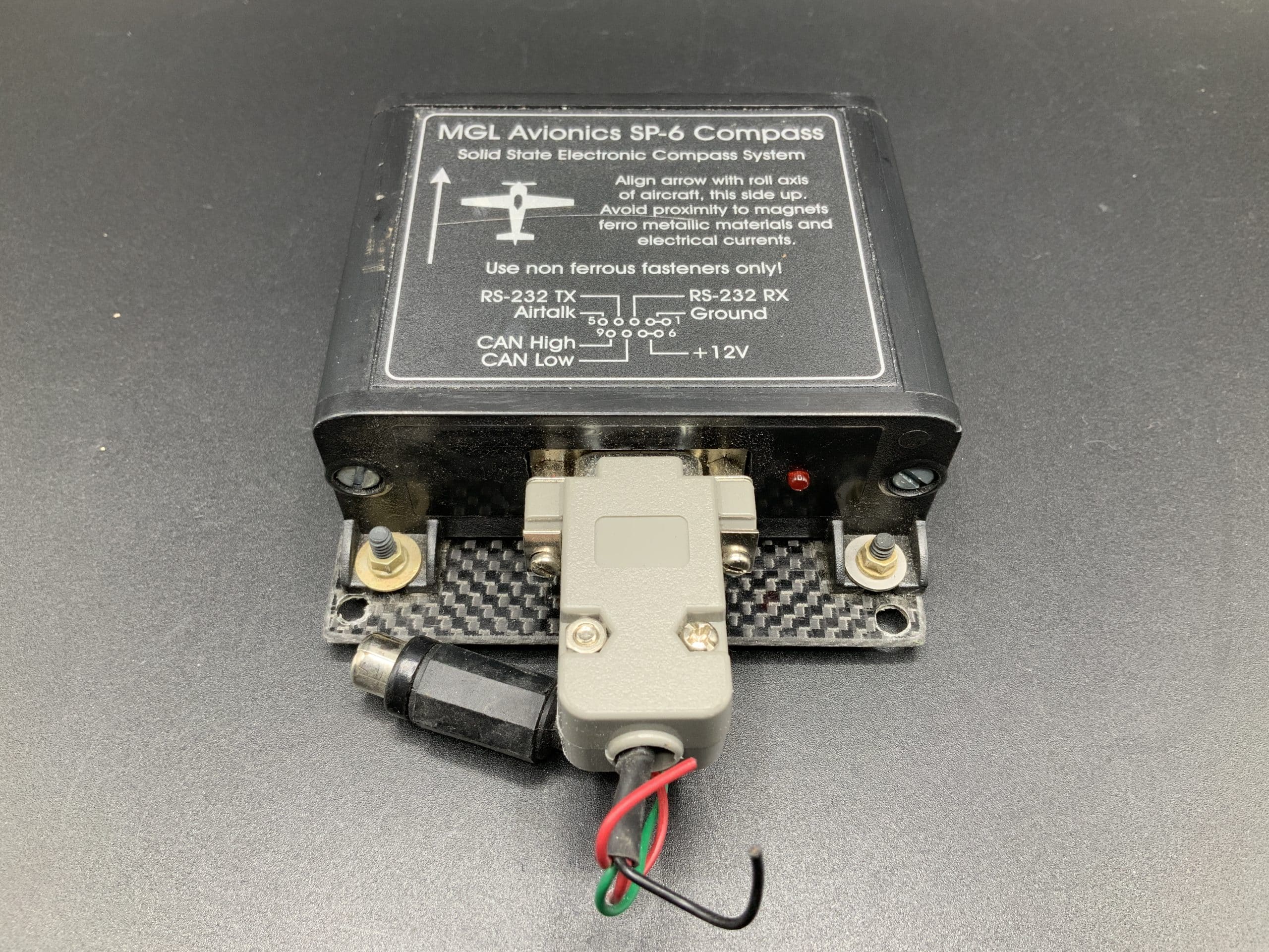with mounting tray MGL SP-6 Magnetometer