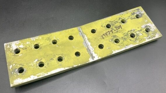 Piper Plate Front Spar Attachment Bottom