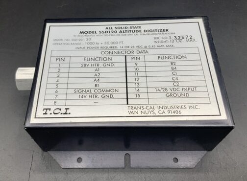 Altitude Digitizer 14-28 VDC