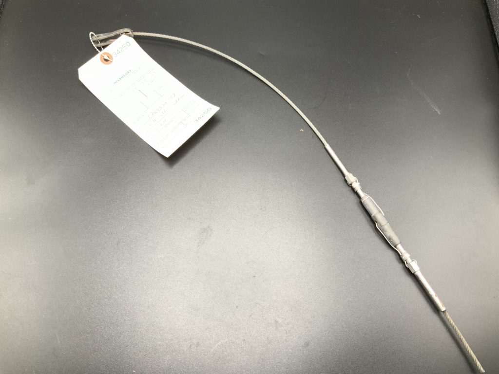 Left Aft Rudder Cable