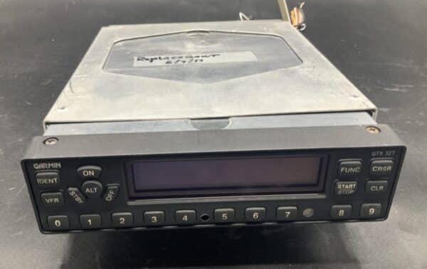 Garmin GTX-327 Transponder w/Tray & Connector P/N 011-00490-00