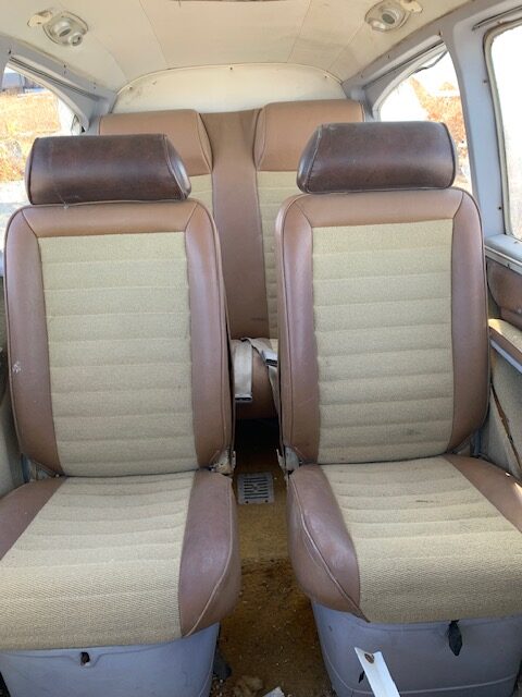 Piper Aztec Seat Set