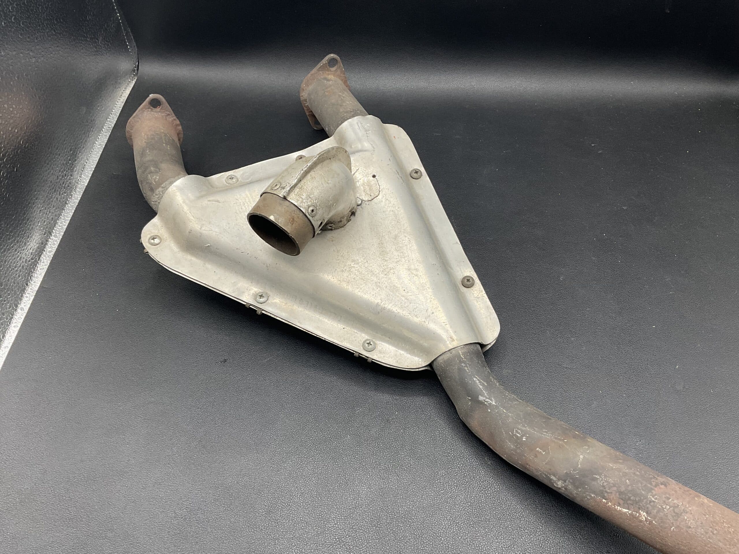 Aeronca Exhaust Stack RH w/Heat Muff & Elbow Cabin Vent U7-486