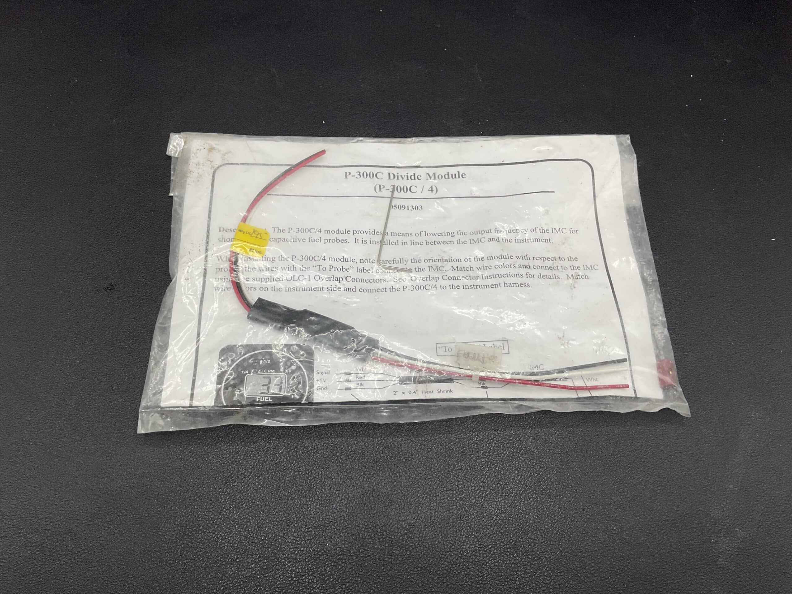 Electronics International P-300C Divide Module Wiring