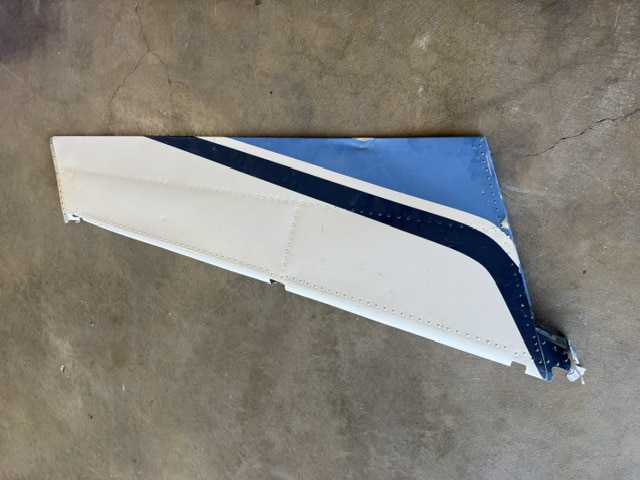 Cessna T210 Rudder Assembly (Minus Tip)