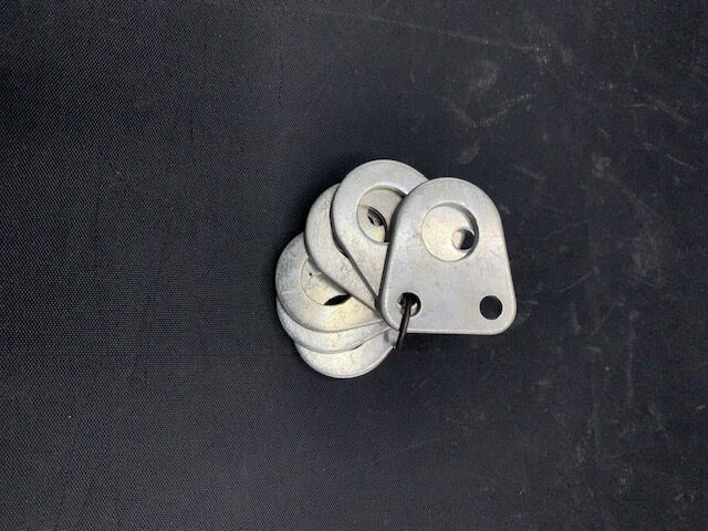 Cessna Spinner Bulkhead Lug Set of 6