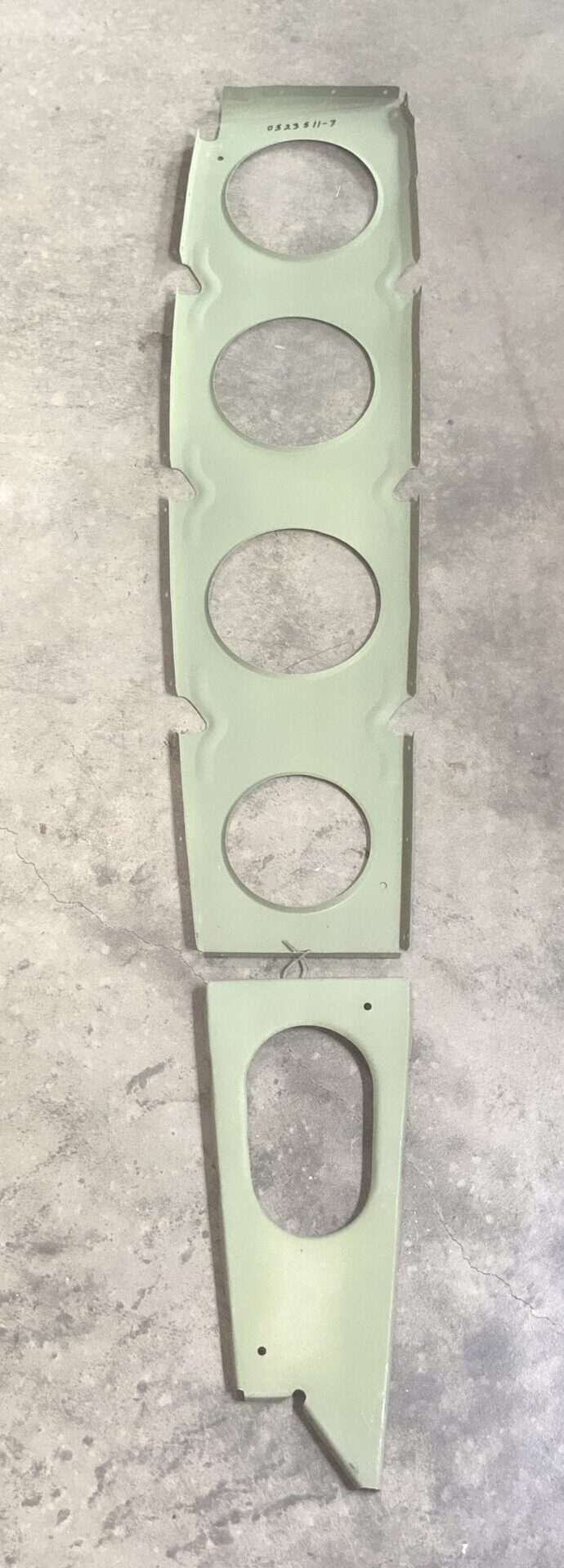 Cessna 150M Rib Center STA 118 & Rib Wing Trailing Edge STA 102 0523511-7