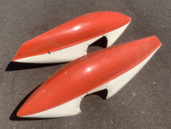 Cessna 180 Main Wheel Pant Fairing Set P/N 0741046-203 0741046-202