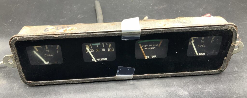 Cessna 175B Engine Gauge Cluster