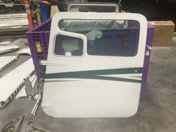 Cessna 210A LH Cabin Door w/Lock, Key, Latch Assy & Hinges P/N 1210040-1