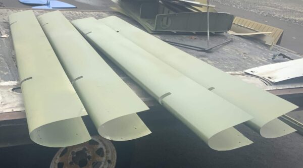 Cessna Leading Edge Flap Skin LH P/N 0523901-2