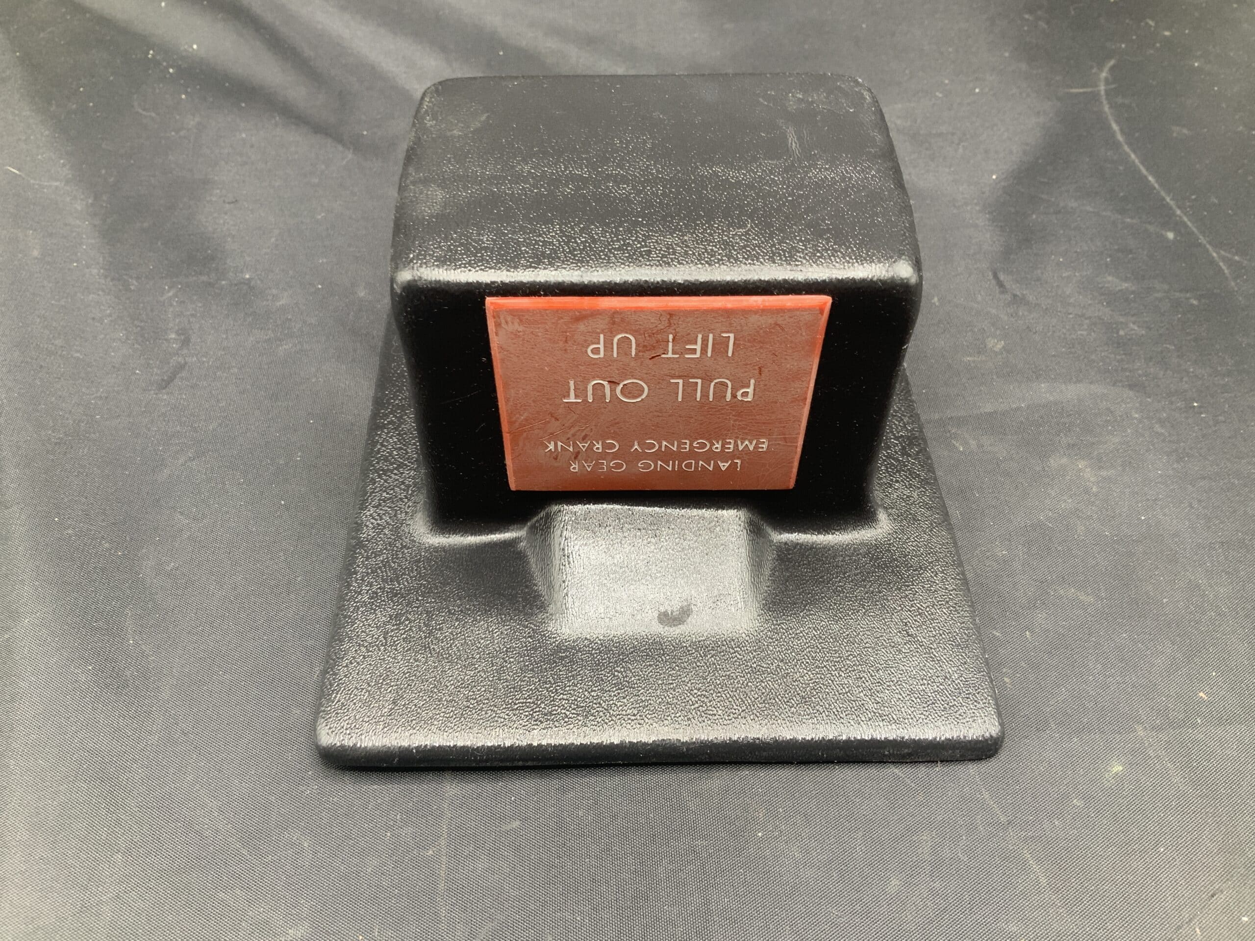 BEECHCRAFT BARON BONANZA EMERGENCY GEAR HANDLE COVER