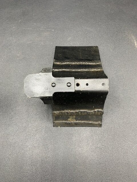 Cessna 150 Baffle Component Powder Coat, Blk Seal