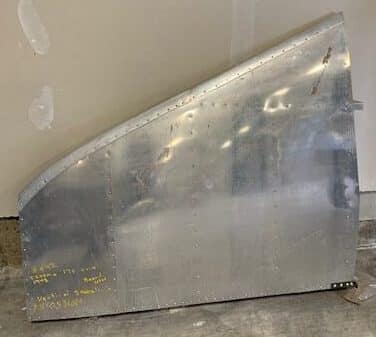 Vertical Fin Assy Reskinned