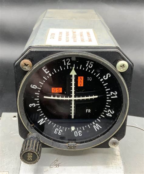 KI204 VOR/LOC/CONV & Glideslope Indicator MODS 1&3