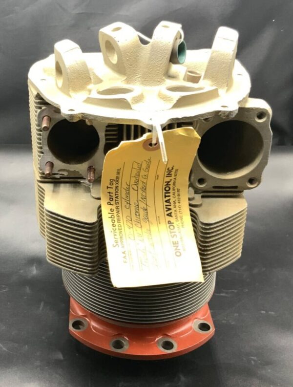 OH Continental O-470 Cylinder, Steel, New Guides, 7 Stud Style P/N 642068A1 Alt: 56332 625859