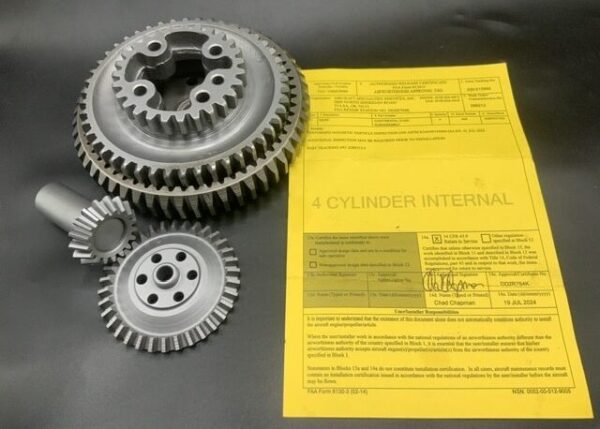 OH Continental O-200 Gear Subassembly P/N's  655422 630690 77875