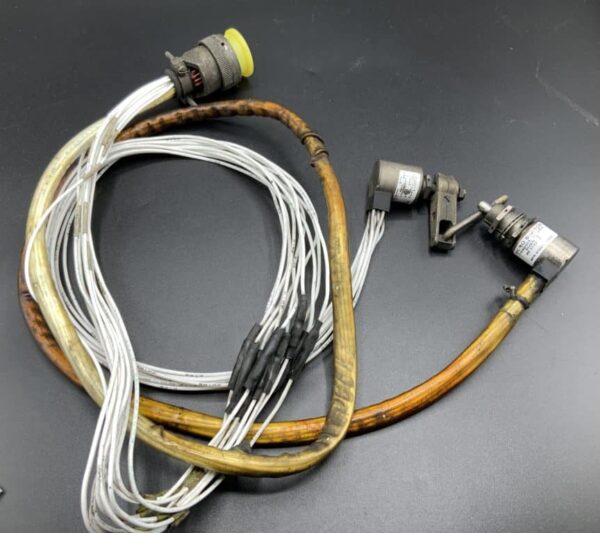 Micro Sealed Limit Switches w/Connector & Wires Assy P/N 404EN1-6 Alt:  MS21321-2 & 444EN49-6